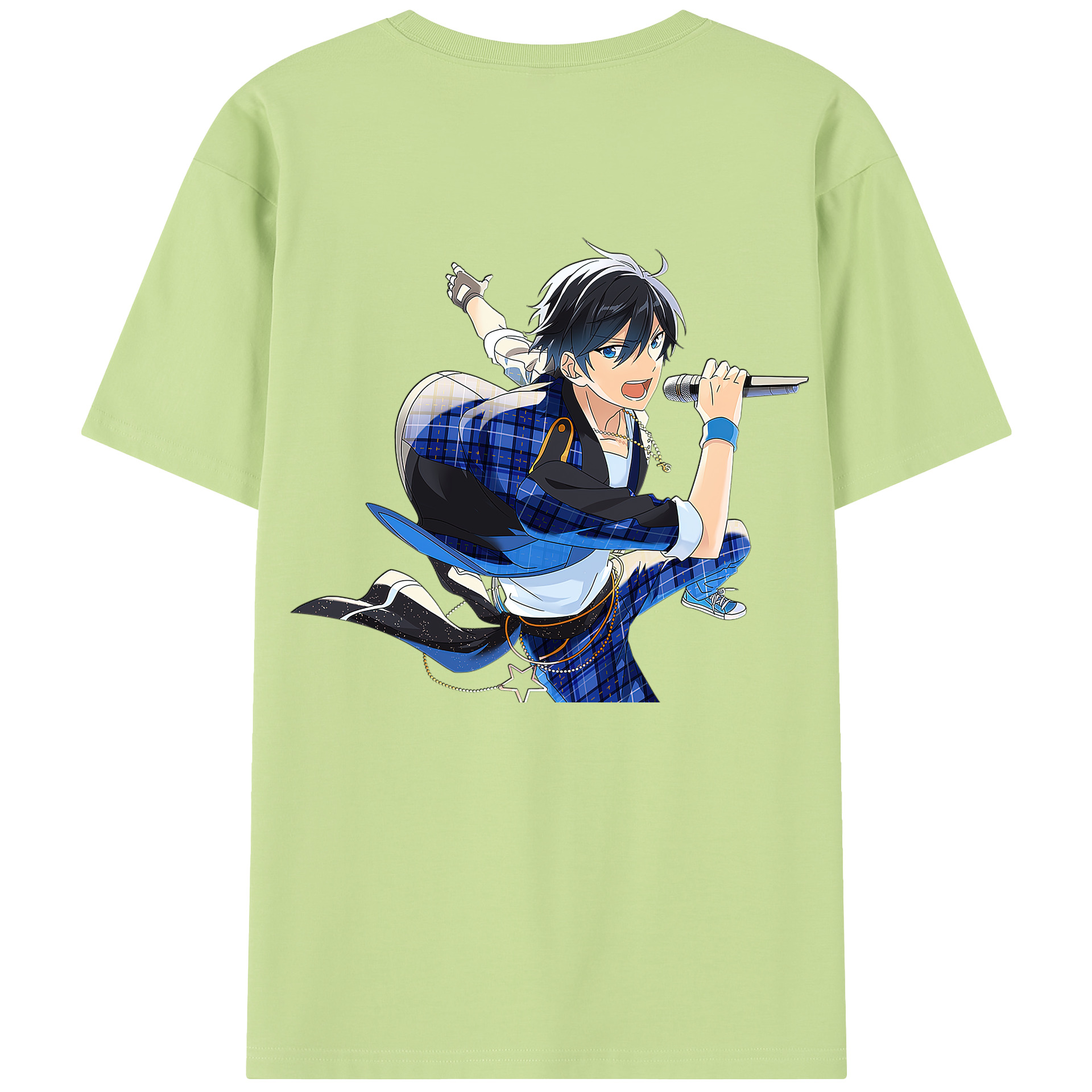 （画像用） あんさんぶるスターズ! Ensemble Stars 綿100％半袖Tシャツ（背面プリント）